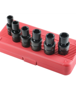 Socket Set Flex Impact 1/2 Dr 6 point Mtr 13-19mm 6Pc