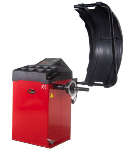 Redback by Unite 825 24″ Semi Automatic 2D Wheel Balancer Machine for garages from Tyre Bay Direct.